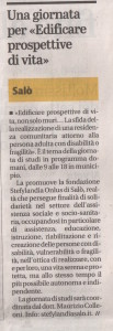 articolo Giornale di Brescia 18 maggio 2015