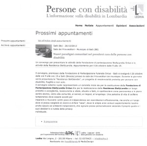 persone con disabilità 20.10.2013
